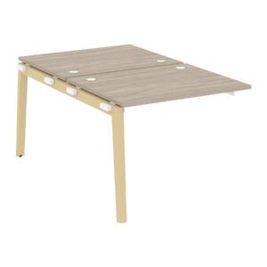 Офисная мебель Onix Wood Наборный эл. раб. станции OW.2.NRS-1.8 Белый бриллиант/Дуб тёмный 980х1635х750