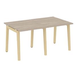 Офисная мебель Onix Wood Стол переговорный (2 столешницы) OW.PRG-2.0 Дуб аттик/Дуб светлый 1560х980х750