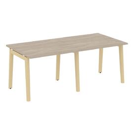 Офисная мебель Onix Wood Стол переговорный (2 столешницы) OW.PRG-2.1 Дуб аттик/Дуб светлый 1960х980х750