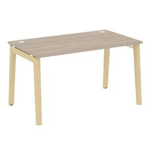 Офисная мебель Onix Wood Стол письменный OW.SP-3.8 Белый бриллиант/Дуб тёмный 1380х800х750