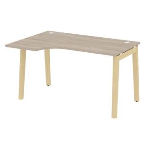 Офисная мебель Onix Wood Стол эргономичный левый OW.SA-2 (L) Дуб аттик/Дуб светлый 1380х980х750