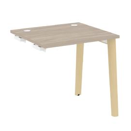 Офисная мебель Onix Wood Стол-приставка OW.SPR-0.7 Дуб аттик/Дуб светлый 780х720х750