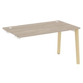 Офисная мебель Onix Wood Стол-приставка OW.SPR-3.8 Дуб аттик/Дуб светлый 1380х800х750