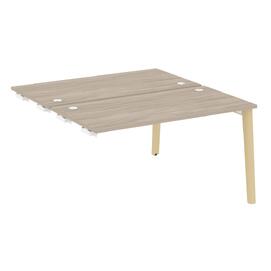 Офисная мебель Onix Wood Стол-приставка двойной OW.D.SPR-3.7 Дуб аттик/Дуб светлый 1380х1475х750