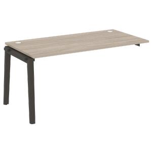 Офисная мебель Onix Wood Наборный эл. раб. станции OW.1.NRS-4.8 Белый бриллиант/Дуб тёмный 1580х800х750