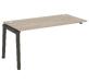 Офисная мебель Onix Wood Наборный эл. раб. станции OW.1.NRS-4.8 Дуб аттик/Дуб тёмный 1580х800х750