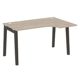 Офисная мебель Onix Wood Стол эргономичный правый OW.SA-2 (R) Дуб аттик/Дуб тёмный 1380х980х750