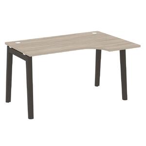 Офисная мебель Onix Wood Стол эргономичный правый OW.SA-2 (R) Дуб аттик/Дуб светлый 1380х980х750