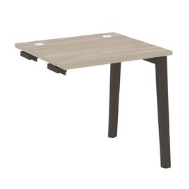 Офисная мебель Onix Wood Стол-приставка OW.SPR-0.7 Дуб аттик/Дуб тёмный 780х720х750