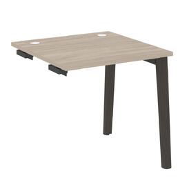 Офисная мебель Onix Wood Стол-приставка OW.SPR-0.8 Дуб аттик/Дуб тёмный 780х800х750