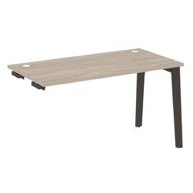 Офисная мебель Onix Wood Стол-приставка OW.SPR-3.7 Дуб аттик/Дуб тёмный 1380х720х750