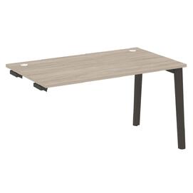 Офисная мебель Onix Wood Стол-приставка OW.SPR-3.8 Дуб аттик/Дуб тёмный 1380х800х750