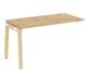 Офисная мебель Onix Wood Наборный эл. раб. станции OW.1.NRS-3.7 Тиквуд светлый/Дуб светлый 1380х720х750