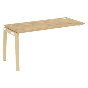 Офисная мебель Onix Wood Наборный эл. раб. станции OW.1.NRS-4.7 Белый бриллиант/Дуб светлый 1580х720х750