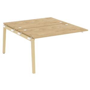 Офисная мебель Onix Wood Наборный эл. раб. станции OW.2.NRS-3.8 Денвер светлый/Дуб светлый 1380х1635х750