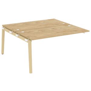 Офисная мебель Onix Wood Наборный эл. раб. станции OW.2.NRS-4.8 Дуб аризона/Дуб светлый 1580х1635х750