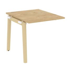 Офисная мебель Onix Wood Прох. наб. эл. переговорного стола OW.NPRG-0 Тиквуд светлый/Дуб светлый 780х980х750