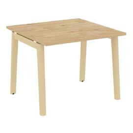 Офисная мебель Onix Wood Стол переговорный (1 столешница) OW.PRG-1.1 Тиквуд светлый/Дуб светлый 980х980х750