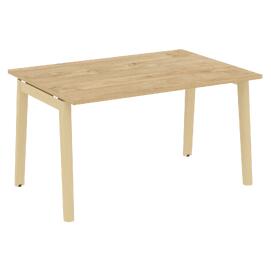 Офисная мебель Onix Wood Стол переговорный (1 столешница) OW.PRG-1.3 Тиквуд светлый/Дуб светлый 1380х980х750