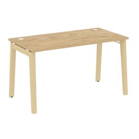 Офисная мебель Onix Wood Стол письменный OW.SP-3.7 Тиквуд светлый/Дуб светлый 1380х720х750