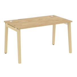 Офисная мебель Onix Wood Стол письменный OW.SP-3.8 Тиквуд светлый/Дуб светлый 1380х800х750