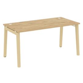 Офисная мебель Onix Wood Стол письменный OW.SP-4.8 Тиквуд светлый/Дуб светлый 1580х800х750