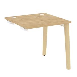Офисная мебель Onix Wood Стол-приставка OW.SPR-0.8 Тиквуд светлый/Дуб светлый 780х800х750