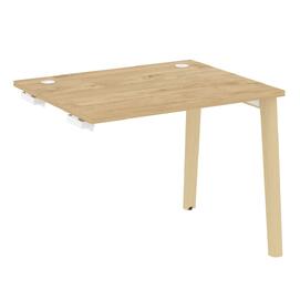 Офисная мебель Onix Wood Стол-приставка OW.SPR-1.8 Тиквуд светлый/Дуб светлый 980х800х750