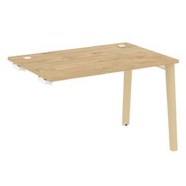Офисная мебель Onix Wood Стол-приставка OW.SPR-2.8 Тиквуд светлый/Дуб светлый 1180х800х750