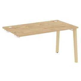 Офисная мебель Onix Wood Стол-приставка OW.SPR-3.8 Тиквуд светлый/Дуб светлый 1380х800х750
