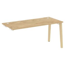 Офисная мебель Onix Wood Стол-приставка OW.SPR-4.7 Тиквуд светлый/Дуб светлый 1580х720х750