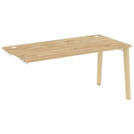 Офисная мебель Onix Wood Стол-приставка OW.SPR-4.8 Тиквуд светлый/Дуб светлый 1580х800х750
