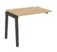 Офисная мебель Onix Wood Наборный эл. раб. станции OW.1.NRS-1.7 Тиквуд светлый/Дуб тёмный 980х720х750