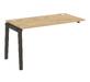 Офисная мебель Onix Wood Наборный эл. раб. станции OW.1.NRS-3.7 Тиквуд светлый/Дуб тёмный 1380х720х750