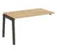Офисная мебель Onix Wood Наборный эл. раб. станции OW.1.NRS-3.8 Тиквуд светлый/Дуб тёмный 1380х800х750