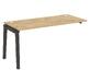 Офисная мебель Onix Wood Наборный эл. раб. станции OW.1.NRS-4.7 Тиквуд светлый/Дуб тёмный 1580х720х750