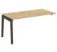Офисная мебель Onix Wood Наборный эл. раб. станции OW.1.NRS-4.8 Тиквуд светлый/Дуб тёмный 1580х800х750