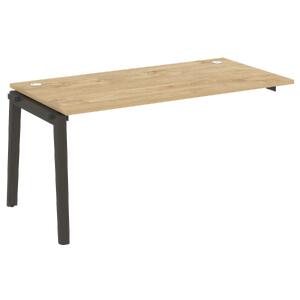 Офисная мебель Onix Wood Наборный эл. раб. станции OW.1.NRS-4.8 Белый бриллиант/Дуб тёмный 1580х800х750