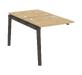 Офисная мебель Onix Wood Наборный эл. раб. станции OW.2.NRS-0.7 Тиквуд светлый/Дуб тёмный 780х1475х750