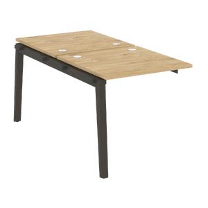 Офисная мебель Onix Wood Наборный эл. раб. станции OW.2.NRS-0.8 Белый бриллиант/Дуб тёмный 780х1635х750