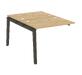 Офисная мебель Onix Wood Наборный эл. раб. станции OW.2.NRS-1.7 Тиквуд светлый/Дуб тёмный 980х1475х750