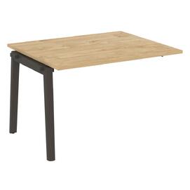 Офисная мебель Onix Wood Прох. наб. эл. переговорного стола OW.NPRG-2 Тиквуд светлый/Дуб тёмный 1180х980х750
