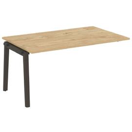 Офисная мебель Onix Wood Прох. наб. эл. переговорного стола OW.NPRG-4 Тиквуд светлый/Дуб тёмный 1580х980х750