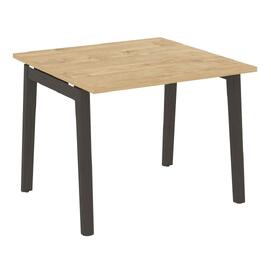Офисная мебель Onix Wood Стол переговорный (1 столешница) OW.PRG-1.1 Тиквуд светлый/Дуб тёмный 980х980х750