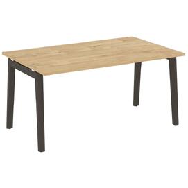 Офисная мебель Onix Wood Стол переговорный (1 столешница) OW.PRG-1.4 Тиквуд светлый/Дуб тёмный 1580х980х750