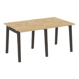 Офисная мебель Onix Wood Стол переговорный (2 столешницы) OW.PRG-2.0 Тиквуд светлый/Дуб тёмный 1560х980х750