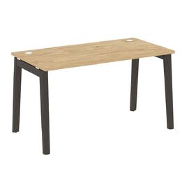 Офисная мебель Onix Wood Стол письменный OW.SP-3.7 Тиквуд светлый/Дуб тёмный 1380х720х750