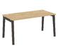 Офисная мебель Onix Wood Стол письменный OW.SP-4.8 Тиквуд светлый/Дуб тёмный 1580х800х750