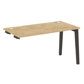 Офисная мебель Onix Wood Стол-приставка OW.SPR-3.7 Тиквуд светлый/Дуб тёмный 1380х720х750