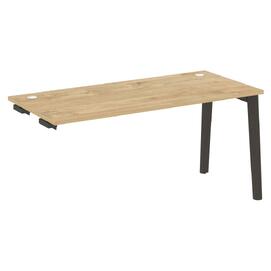 Офисная мебель Onix Wood Стол-приставка OW.SPR-4.7 Тиквуд светлый/Дуб тёмный 1580х720х750